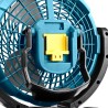 Przenośny akumulatorowy wentylator Makita DCF102Z LXT 14,4V i 18V 180º 4,6 m³/min BODY