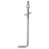 Ocynkowana kotwa budowlana fundamentowa typu L Mag-Krak 5524 M12x400 mm 20 sztuk
