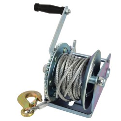 Wyciągarka korbowa linowa pozioma GEKO G01082 1150kg 2500LB