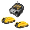 Rozszerzacz do rur PEX DeWALT DCE400D2-QW 18V XR 2x2Ah 3 głowice walizka