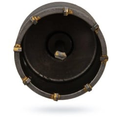 Otwornica GEKO G40001 65mm SDS Plus z wiertłem prowadzącym i adapterem M22