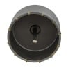 Otwornica GEKO G40005 100mm SDS Plus z wiertłem prowadzącym i adapterem M22
