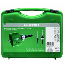Zestaw otwornic uniwersalnych HiKOKI 4101075 4/6TPI bimetal 22-82mm 8 części