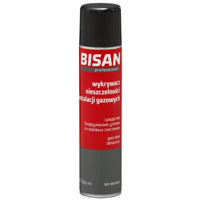 Pianka w areozolu BISAN B870281 300ml do wykrywania nieszczelności instalacji gazowych