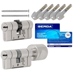 Zestaw 2 wkładek Z35/55 + G35/55 nikiel PSX GERDA
