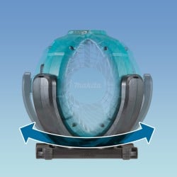 Wentylator akumulatorowy Makita CF100DZ 12V CXT 4,6 m³/min 3 biegi BODY