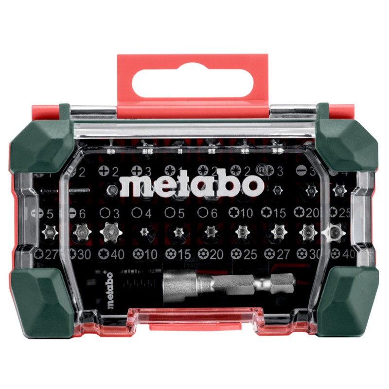 Zestaw końcówek wkrętakowych SP Metabo 626700000 32 części