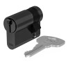Półwkładka do drzwi zamka 60/10 czarna, Yale Assa Abloy