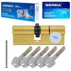 Wkładka GERDA 40/90 zębata atest C kl6.2 mosiądz