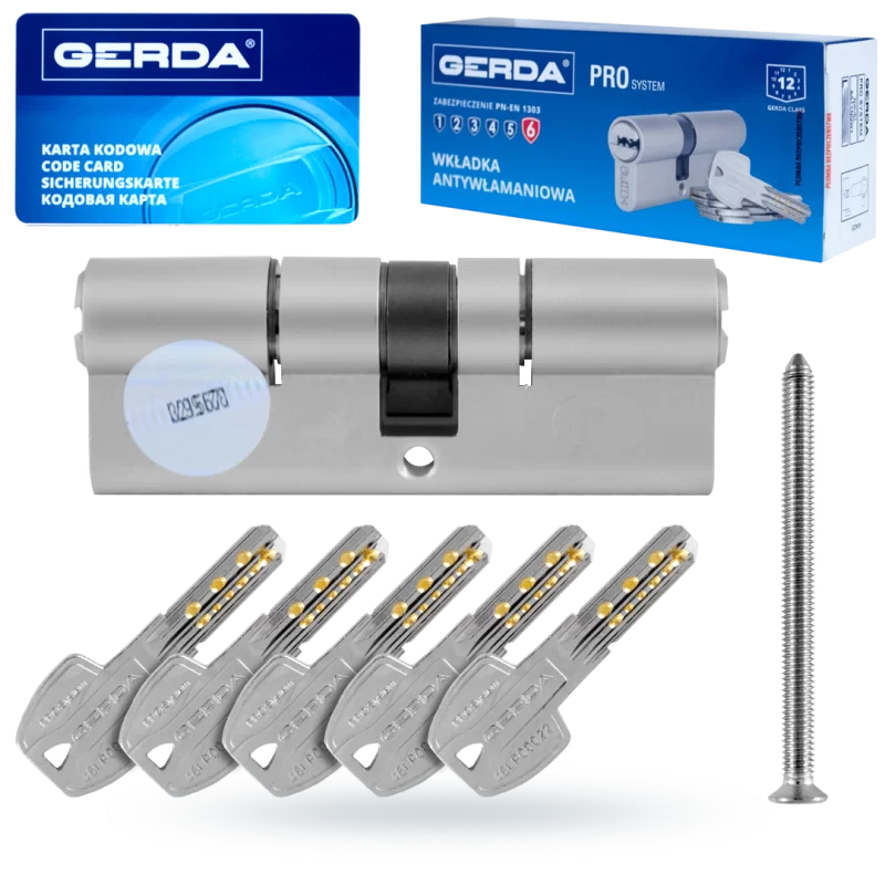 Wkładka 45/75 ATEST C KL6.2 nikiel GERDA PROsystem