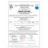 Wkładka gałka - klucz antywłamaniowa z zabierakiem G35/50 nikiel satyna PROsystem X (PSX) ATEST C KL 6.2 GERDA 5-kluczy