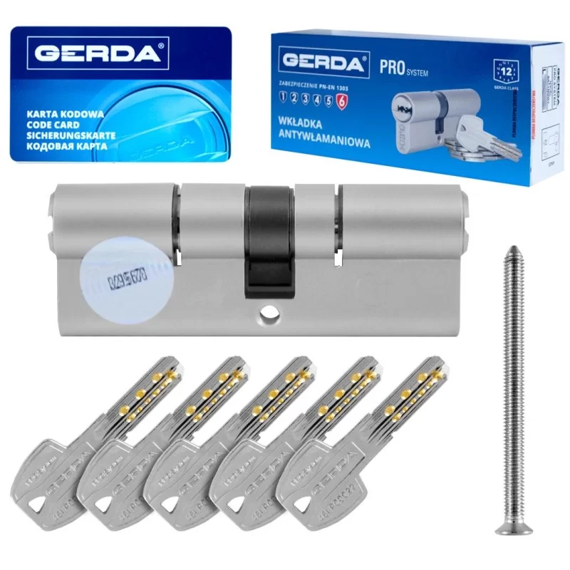 Wkładka 40/85 ATEST C KL6.2 nikiel GERDA PROsystem