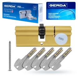 Wkładka GERDA 30/90 zębata atest C kl6.2 mosiądz