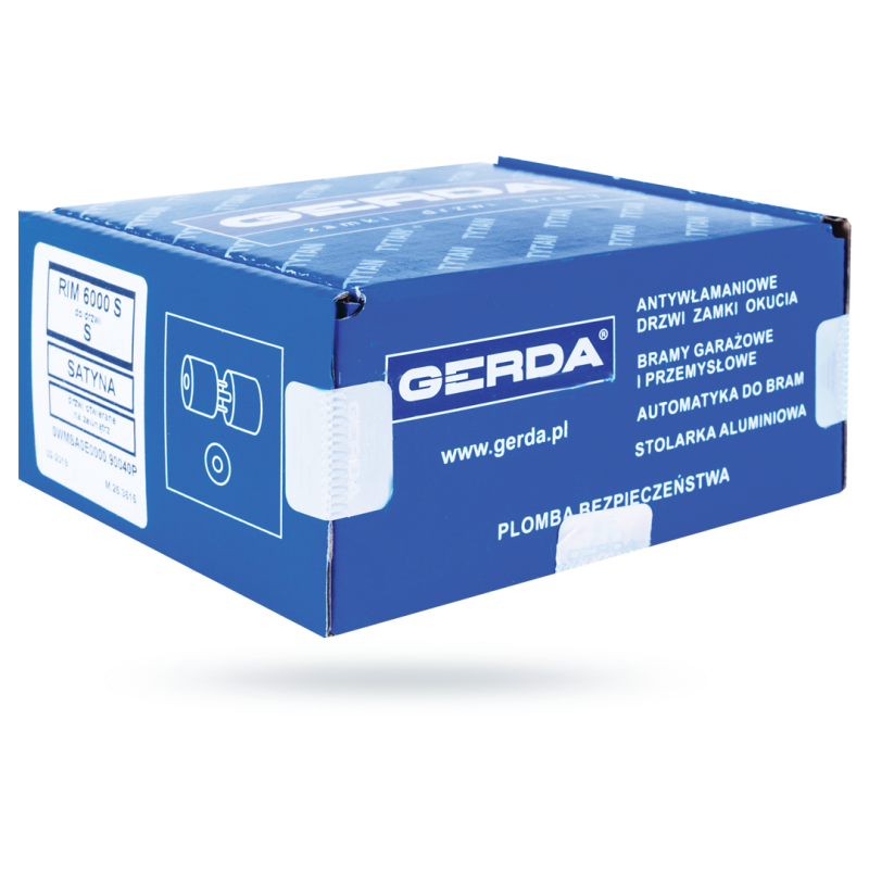 Wkładka okrągła T-1 RIM6000S zew nikiel GERDA