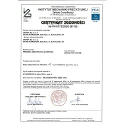 Wkładka GERDA 65/65 zębata atest C kl 6.2 nikiel