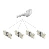 Wkładka GERDA 55/60 zębata atest C kl 6.2 nikiel