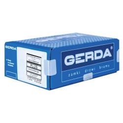 Wkładka okrągła RIM6000 SX10 wew nik/satyn GERDA