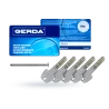 Wkładka z gałką 40/75 ATEST C KL 6.2 mosiądz GERDA