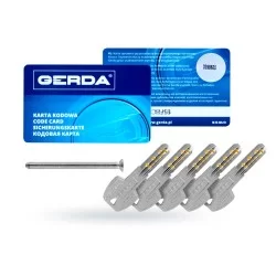 Wkładka GERDA 40/85 zębata atest C kl 6.2 nikiel