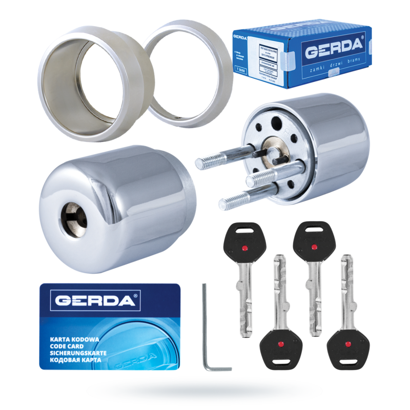 Wkładka okrągła T-1 RIM6000SX10 zew nikiel GERDA