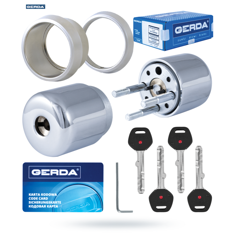 Wkładka okrągła T-1 RIM6000SX10 zew nikiel GERDA
