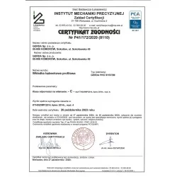 Wkładka GERDA 40/90 zębata atest C kl 6.2 nikiel
