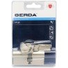 Wkładka 30/35 nikiel do drzwi zamka GERDA H PLUS