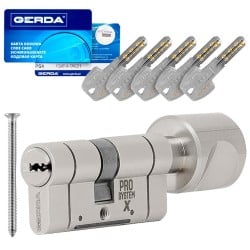 Wkładka z gałką G45/85 PRO...