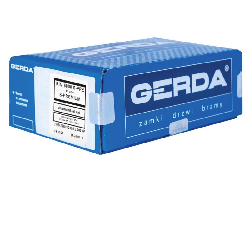Wkładka okrągła GERDA RIM6000S wew chrom