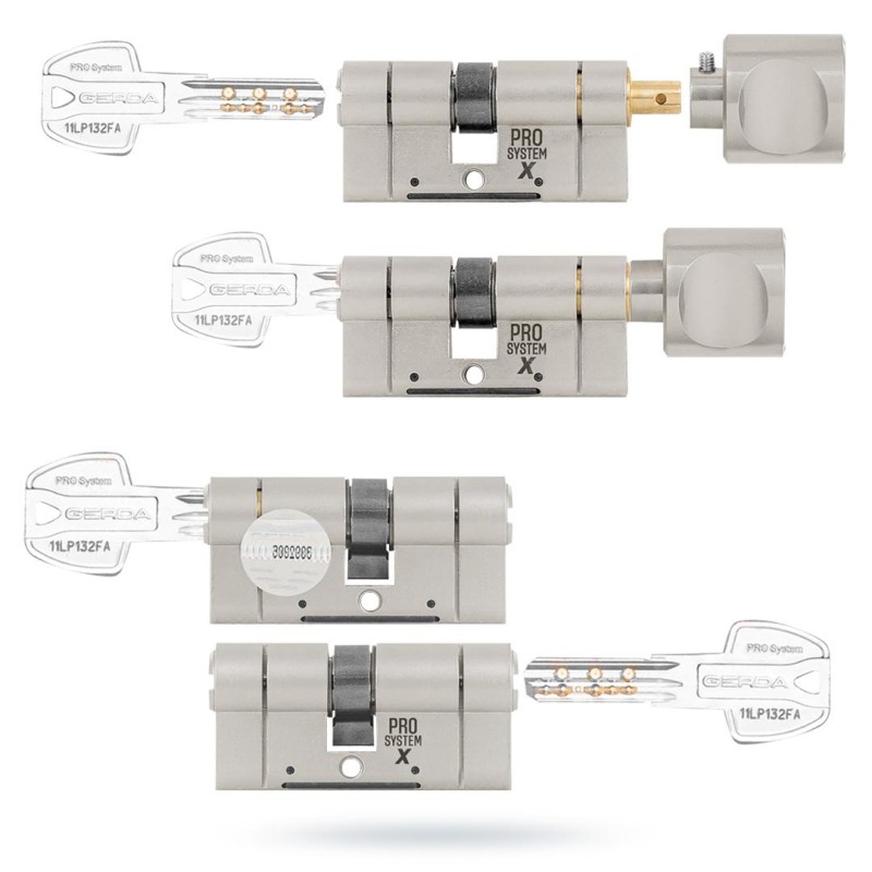 2 wkładki GERDA: 30/50 + G50/30 + 5kl nikiel PSX