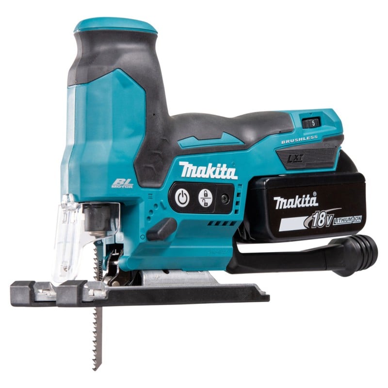 Wyrzynarka Makita DJV185RFJ LXT 18V BL XPT 2x3Ah 135mm brzeszczoty walizka