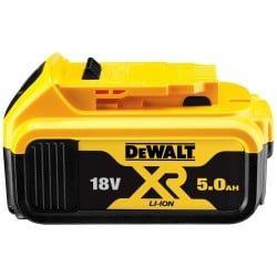 estaw zasilający DeWALT DCB1104P2: ładowarka DCB1104 + 2x akumulator XR Li-Ion 18V 5Ah DCB184