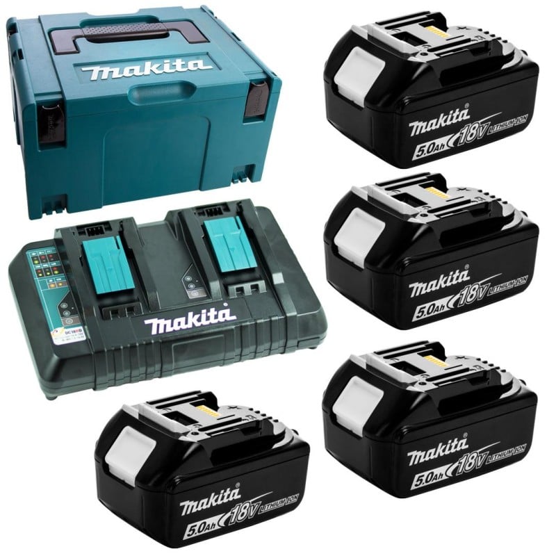 Ładowarka DC18RD 4x BL1850B 5Ah Makita 197626-8
