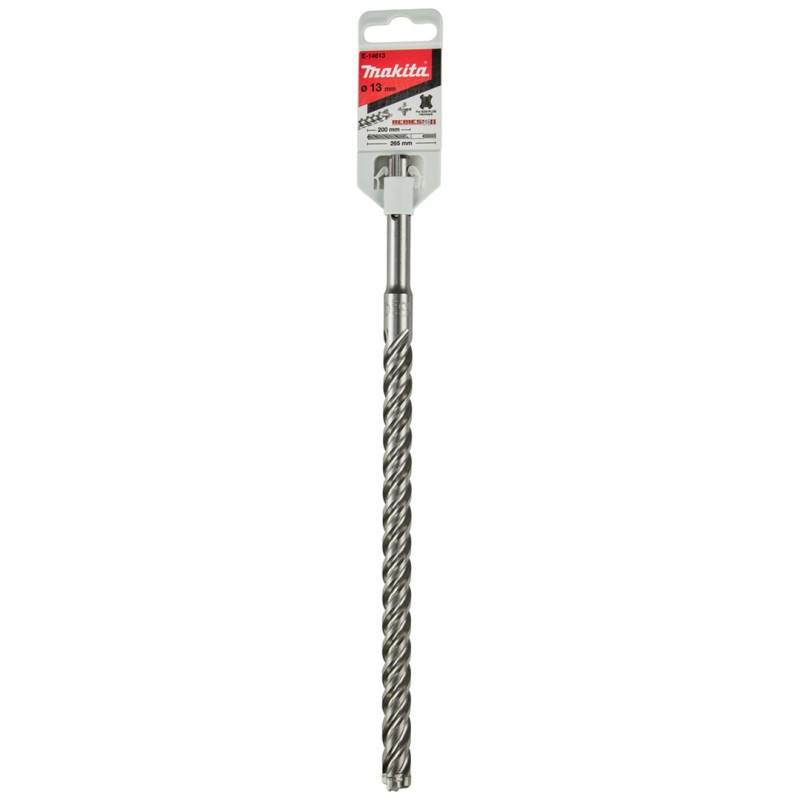 Wiertło udarowe Makita E-14613 Nemesis2 SDS+ 13x265/200mm 4-ostrz 4-spiral