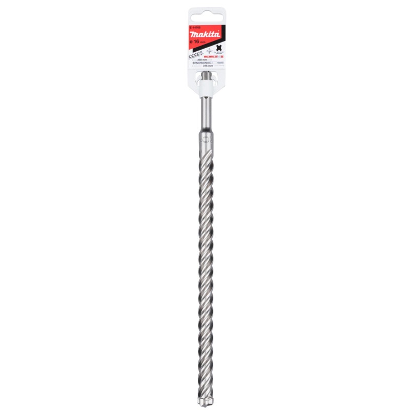 Wiertło udarowe Makita E-14766 Nemesis2 SDS+ 16x315/250mm 4-ostrz 4-spiral