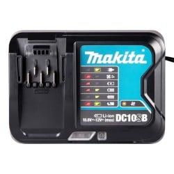 Zestaw Makita 197641-2: Ładowarka DC10SB +2 akumulatory BL1041B 4Ah w walizce MAKPAC 1