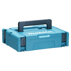 Zestaw Makita 197641-2: Ładowarka DC10SB +2 akumulatory BL1041B 4Ah w walizce MAKPAC 1