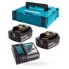 Ładowarka DC18RC +2aku BL1860B 6Ah MAKPAC 1 MAKITA