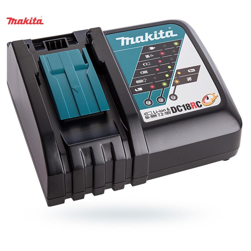 Ładowarka DC18RC +2aku BL1860B 6Ah MAKPAC 1 MAKITA