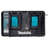Ładowarka wielonapięciowa z dwoma portami Makita DC18RD LXT 14,4-18V 9A
