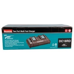 Ładowarka wielonapięciowa z dwoma portami Makita DC18RD LXT 14,4-18V 9A