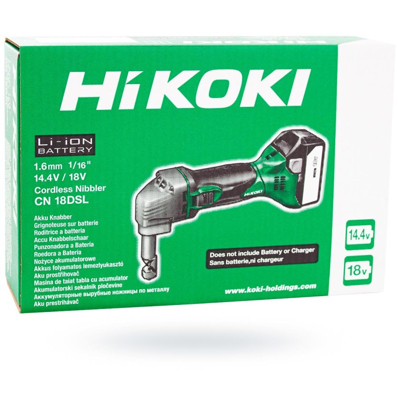 Nożyce do blach falistych 18V body HiKOKI