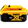 Zestaw zasilający DeWALT DCB115P1 akumulator DeWALT DCB184 Li-Ion XR 18V 5Ah i ładowarka DeWALT DCB115