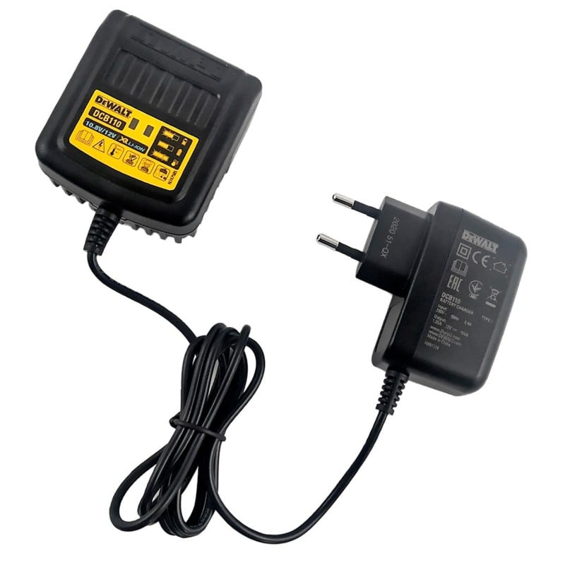 Ładowarka baterie slajdowe 10,8V 12V DeWALT DCB110