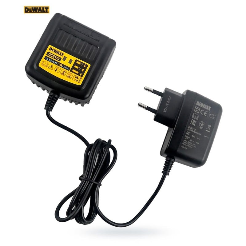 Ładowarka baterie slajdowe 10,8V 12V DeWALT DCB110