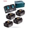 Ładowarka DC18RD+4x BL1860B MAKPAC MAKITA 198091-4