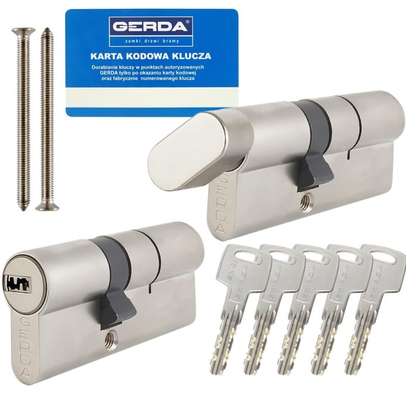 2 wkładki GERDA: 30/45 + G30/45 + 5kl nikiel EVO