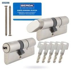 2 wkładki GERDA: 30/45 + G30/45 + 5kl nikiel EVO