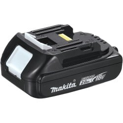 Zestaw dwóch akumulatorów 2Ah BL1820B + ładowarka DC18RC Makita