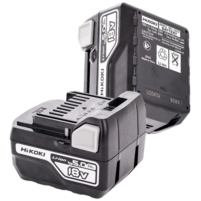 2x akumulator 5Ah 18V HiKOKI BSL1850C + ładowarka